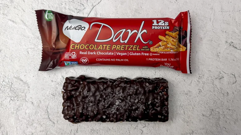NuGo Dark Pretzel Bar Scores #2 on Chowhound List