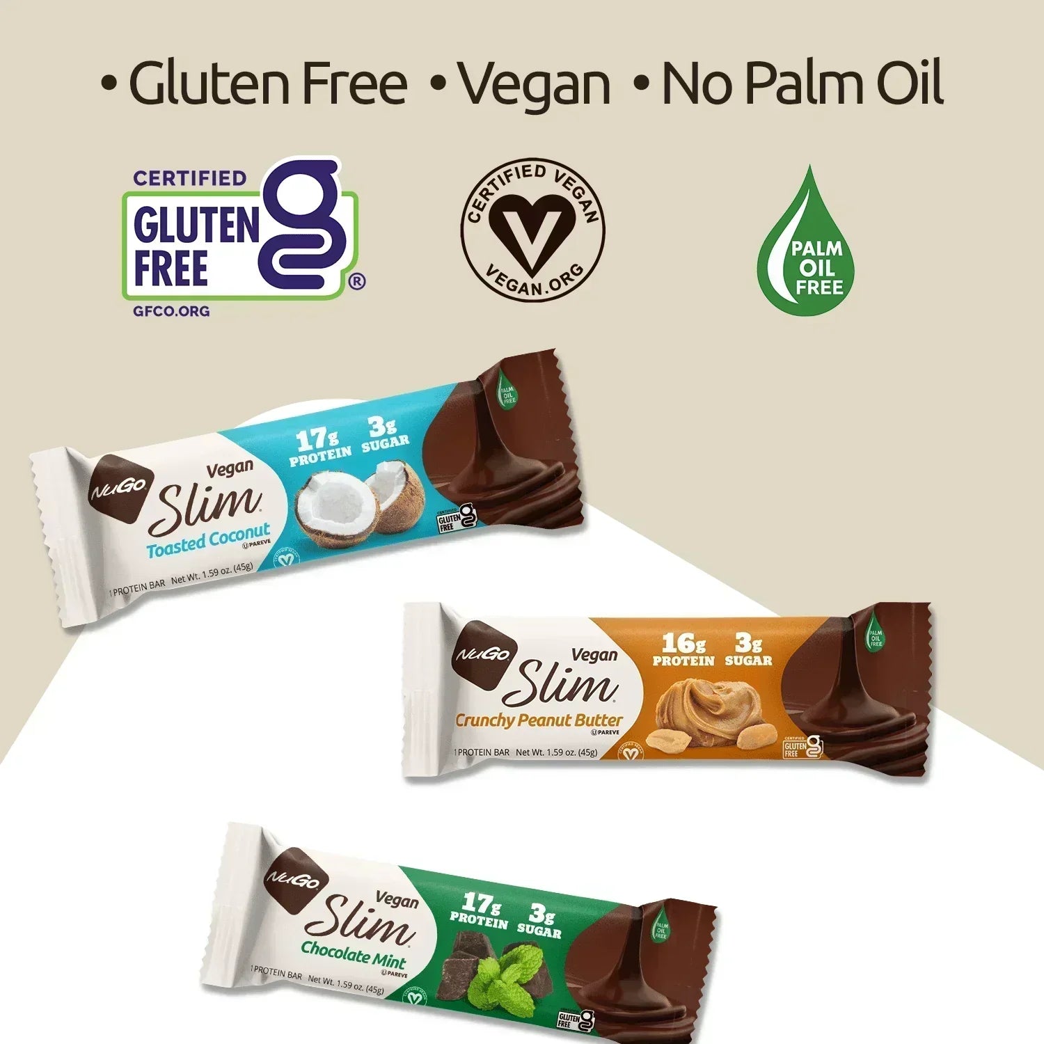 Gluten Free and Vagan Text Image
