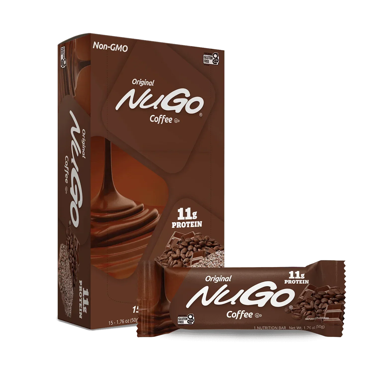 NuGo Original Coffee Bar and Box