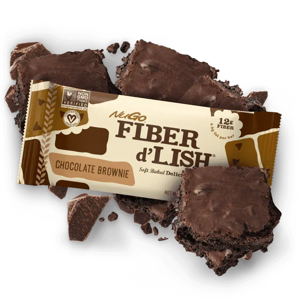 NuGo Fiber d'Lish Chocolate Brownie