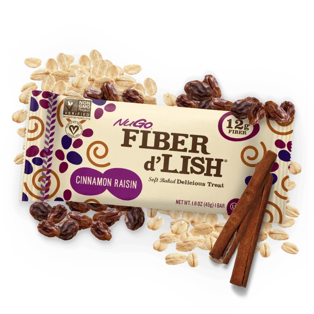 NuGo Fiber d'Lish Cinnamon Raisin