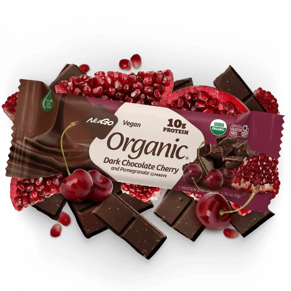 NuGo Organic Dark Chocolate Pomegranate NuGo Organic Dark Chocolate Pomegranate
