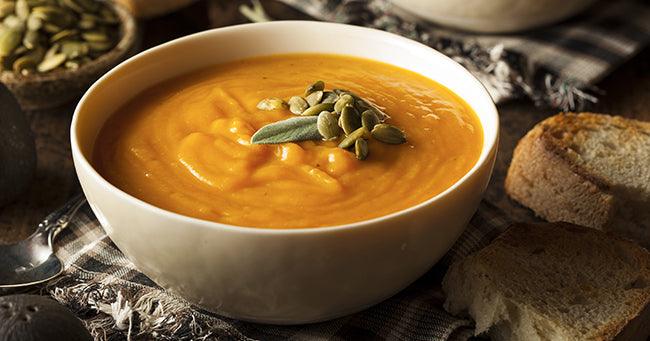 Sweet and Savory Vegan Butternut Squash Soup