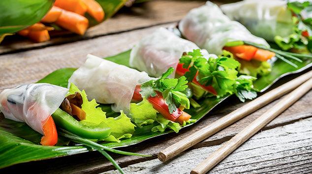 Low Carb Vegetarian Spring Rolls