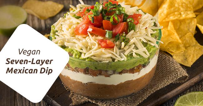 Vegan Seven-Layer Mexican Dip