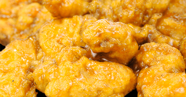 Vegan Mango Sriracha Cauliflower Wings