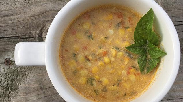 Vegan Summer Corn Chowder