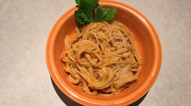 Gluten-Free and Vegan Pumpkin Pasta