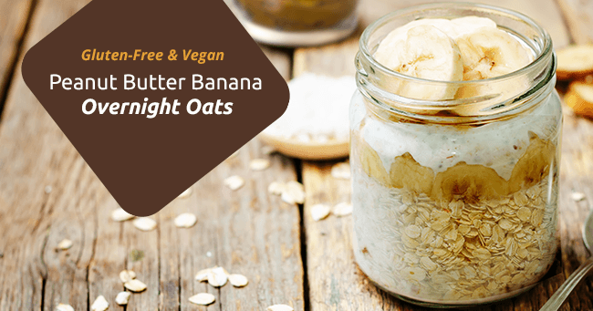 Peanut Butter Banana Overnight Oats