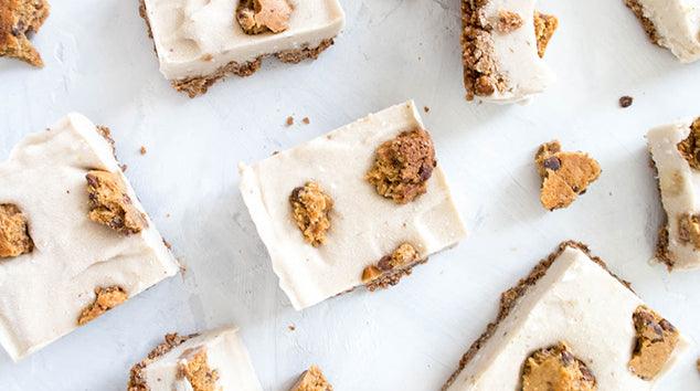 Vegan, Gluten-Free Nice Cream Cookie Bars