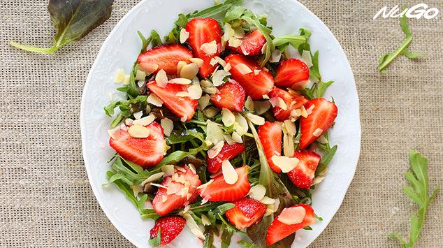 Strawberry Arugula Salad