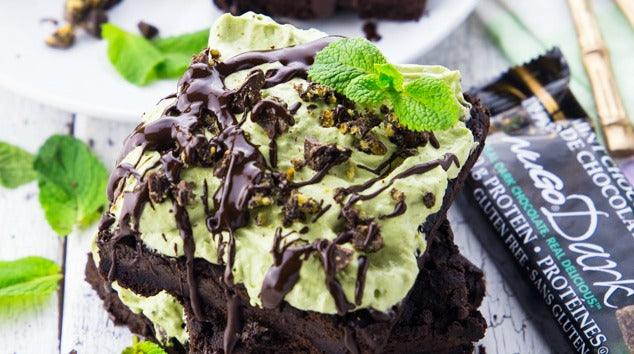 Gluten-Free and Vegan Mint Brownies