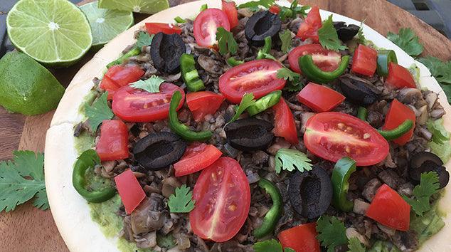 Vegan Taco Pizza