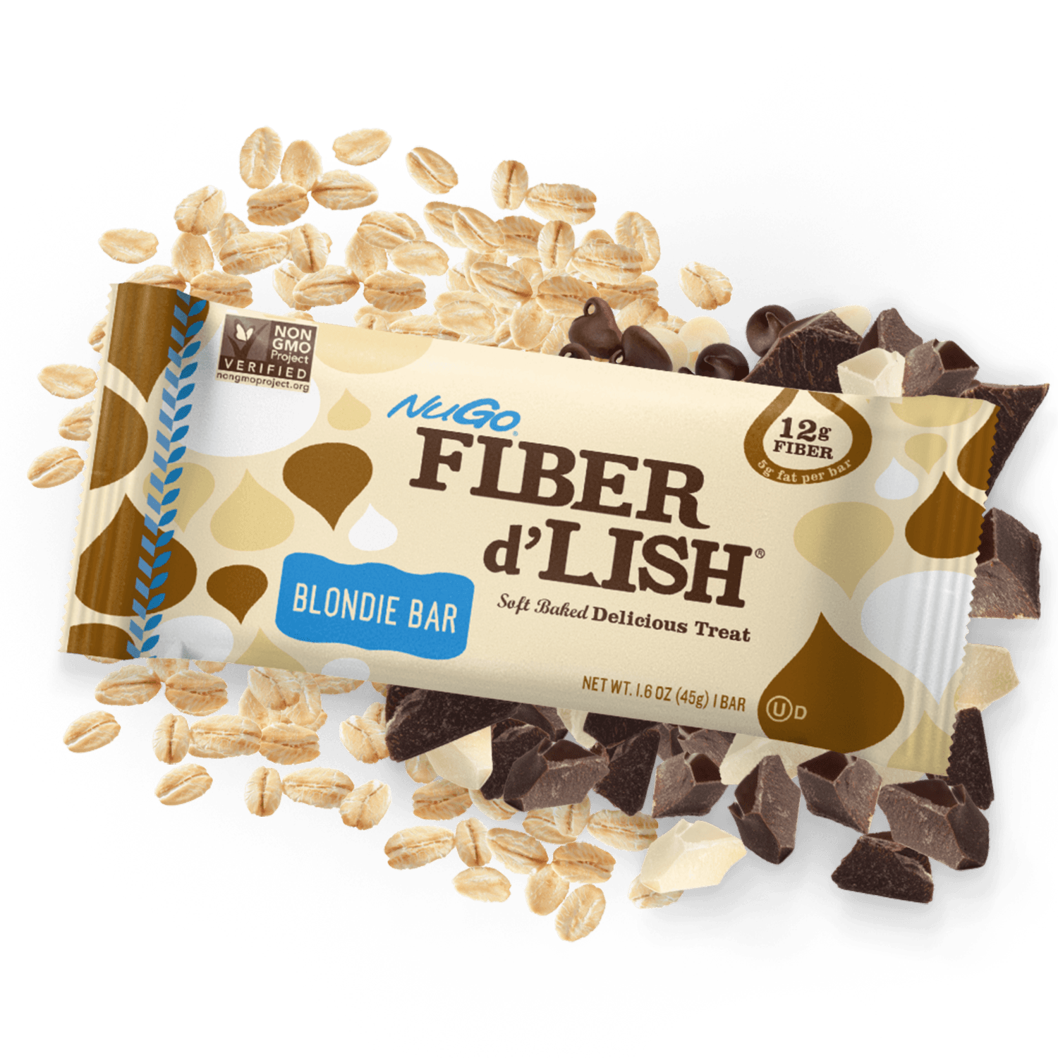 NuGo Fiber d'Lish Blondie Bar