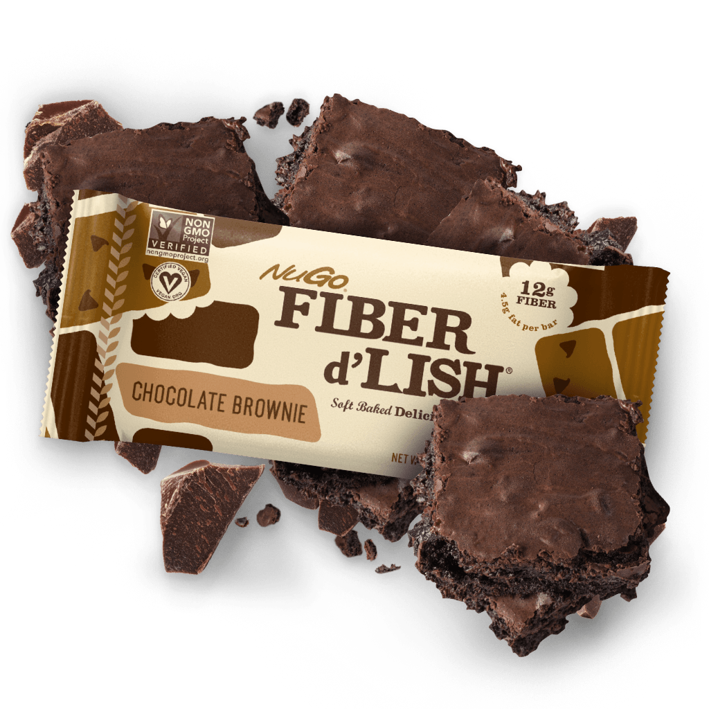 NuGo Fiber d'Lish Chocolate Brownie